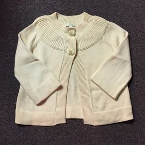 Banana Republic Ivory sweater shrug cardigan